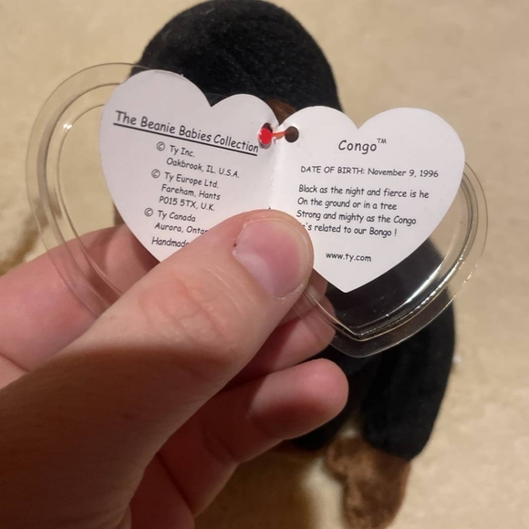 TY Beanie Baby Congo - Picture 4 of 4